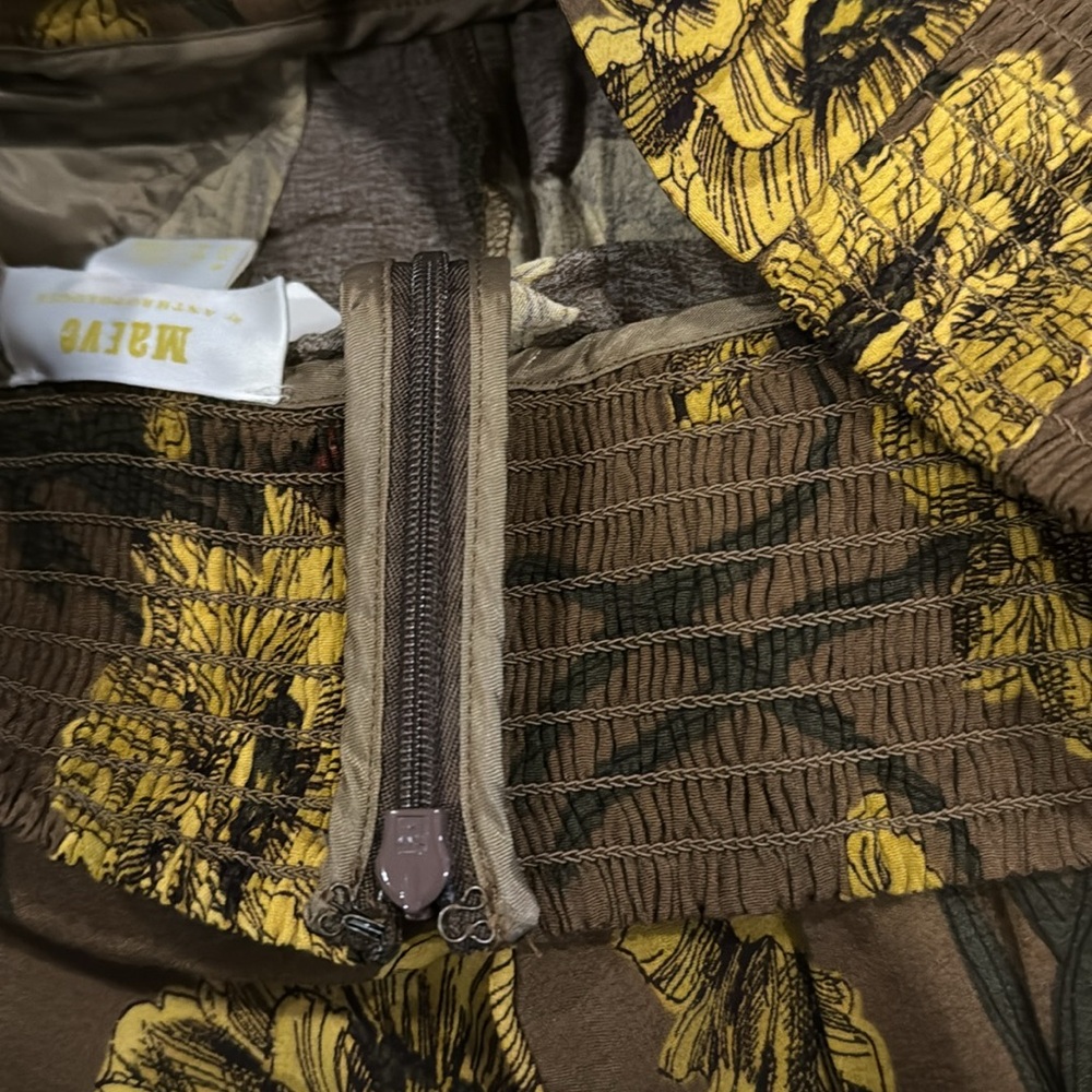 Anthropologie Maeve Terrace Floral Pants - Picture 13 of 14